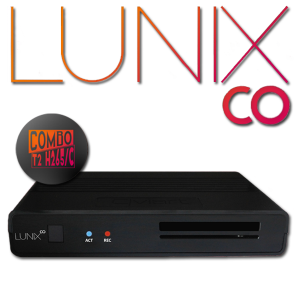 Receptor Linux COMBO (S2) + TDT (T2), FULL HD, H.265, 1 Lector tarjetas, Wifi USB opcional, IR