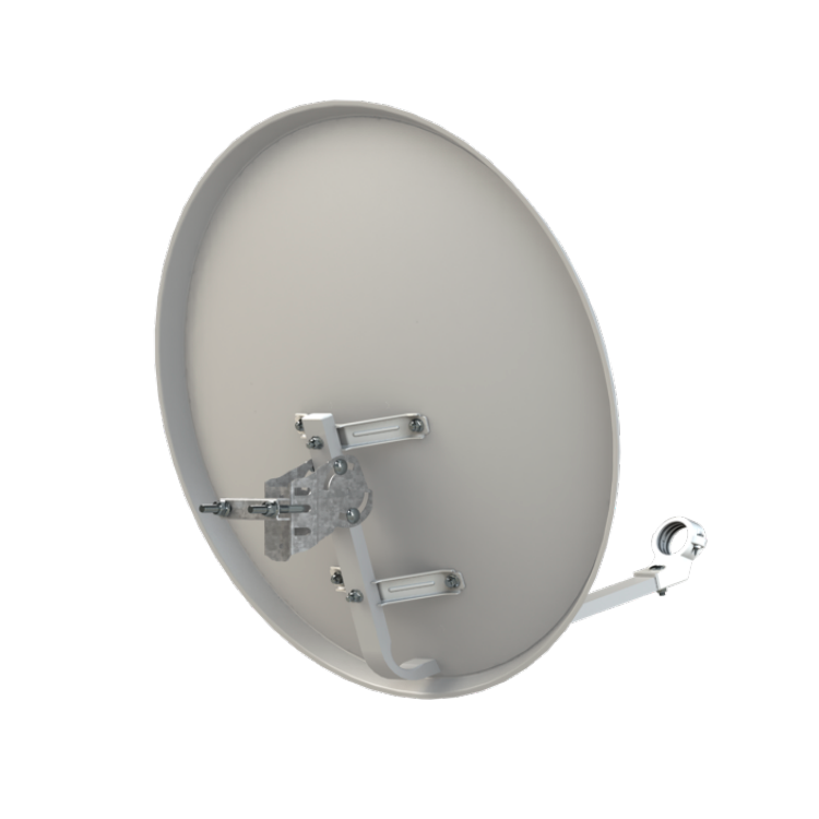 Antena parabólica de 60x54cms, 36,1dB, acero galvanizado. Emb. 10 antenas