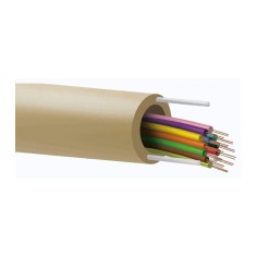 Cable 48F G657A2, 12Tx2F, RISER, monomodo, ajustada, CPR-DCA, LSZH, para interior. Bobina 2000mts/Corte