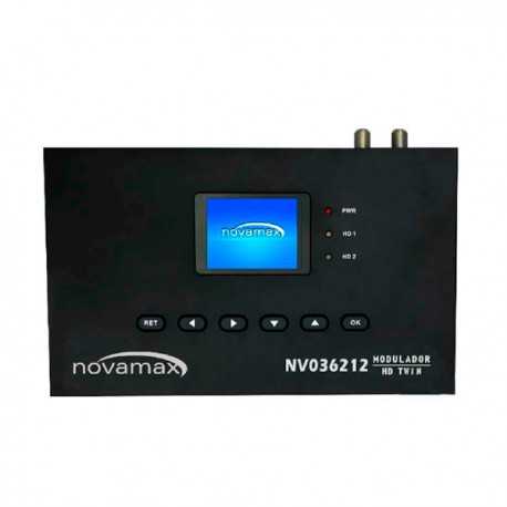Modulador HD TWIN UHF/VHF 85dB, E. S RF COFDM DVB-T con Calidad MER: &gt36dB. 1080p, con 2 entradas HDMI / salida RF x DVB-T.