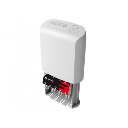 Amplificador de mástil 5G, 1 Entrada, 1 Salida. UHF (C21/48), 35 dB, 108BµV,