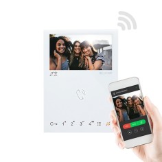 Monitor Mini Hands Free en color, Wifi. Tecnología VIP.