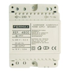 Alimentador DIN4 12V/1.5A