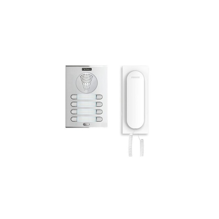 Kit portero 14 viviendas, serie CITY 4+N 14L. Fermax