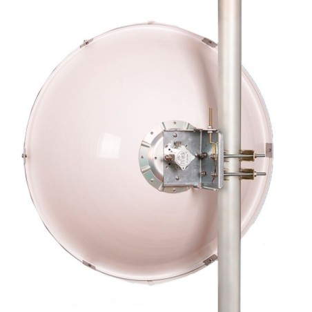Antena parabólica de 680mm, 5GHz, 29dbi,5.8º, F/B 49dB, conector N-female o R-SMA