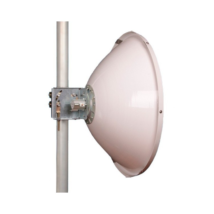 Antena parabólica de 680mm, 5GHz, 29dbi,5.8º, F/B 49dB, conector N-female o R-SMA