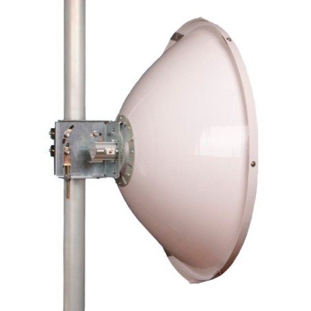 Antena parabólica de 680mm, 5GHz, 29dbi,5.8º, F/B 49dB, conector N-female o R-SMA