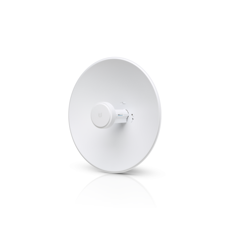 AP 2.4Ghz, 28dBm, antena de 18dBi, parabólica 400mm, 2x2 MIMO, puerto 10/100