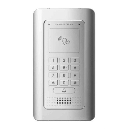 Audioportero IP +  control de accesos con apertura con Teléfono, IP65, IK10, Soporta 802.3af