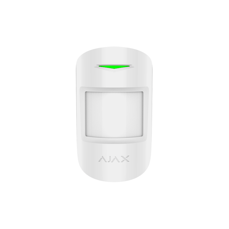 Detector de movimiento PIR doble tecnología , inalámbrico, anti-mascotas hasta 12mts, Grado 2 . Uso interior