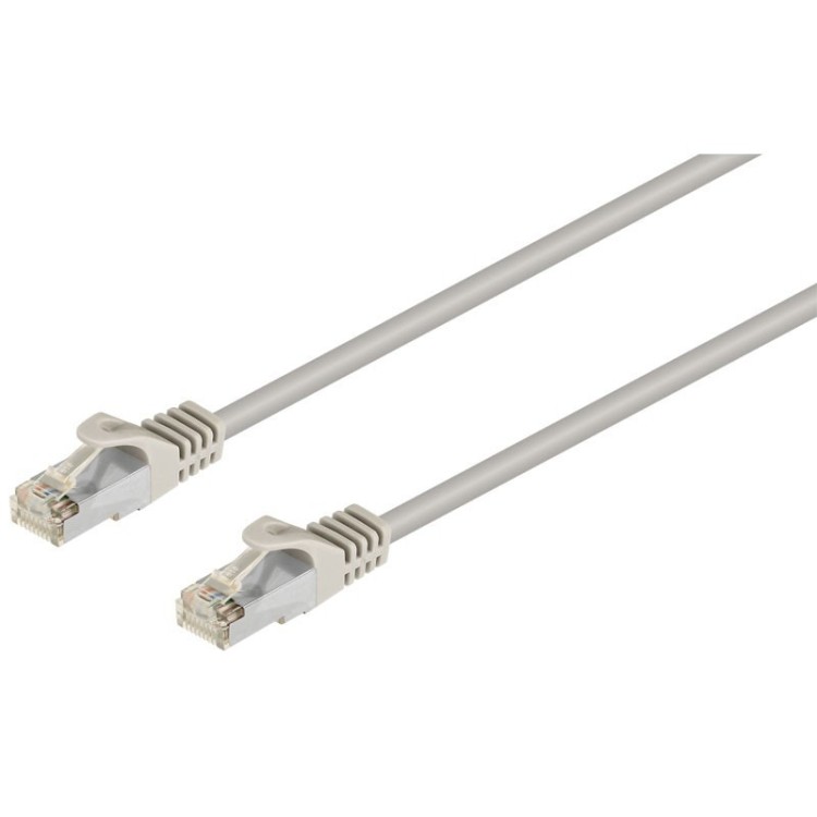Latiguillo FTP Cat.6 NIMO WIR1687 - RJ45 macho/macho, 10 m, gris claro