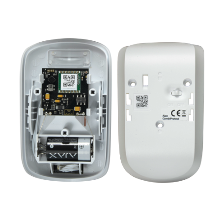 Detector PIR + rotura de cristal Ajax AJ-COMBIPROTECT-W - 12 m, cristal 9 m, blanco