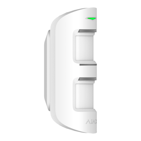 Detector exterior Ajax AJ-OUTDOORPROTECT-W - Doble PIR, antimasking, antimascotas, IP55. Blanco