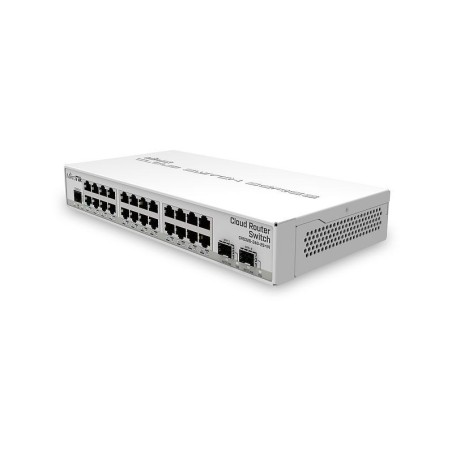 Cloud Router Switch 800Mhz, 512Mb, x24 Gb, x2 SFP+, RouterOS / SwitchOS, Level 5