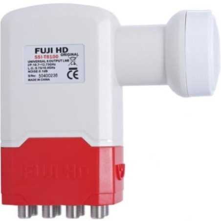 Lnb Octo (8 receptores), 0,1dB ruido