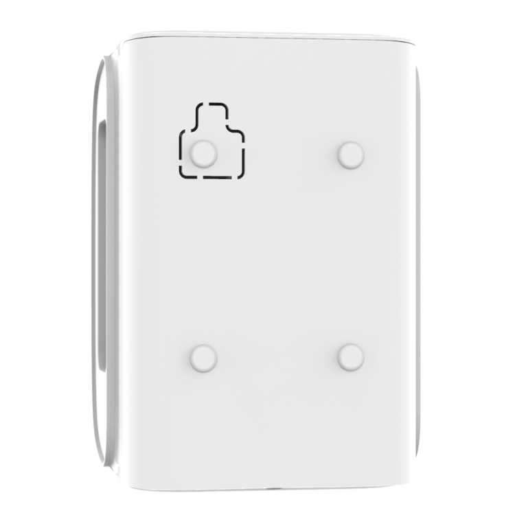 Detector de movimiento PIR tipo Cortina Dual hasta 15mts, inalámbrico, anti-mascotas. Grado 2. Exterior. Blanco