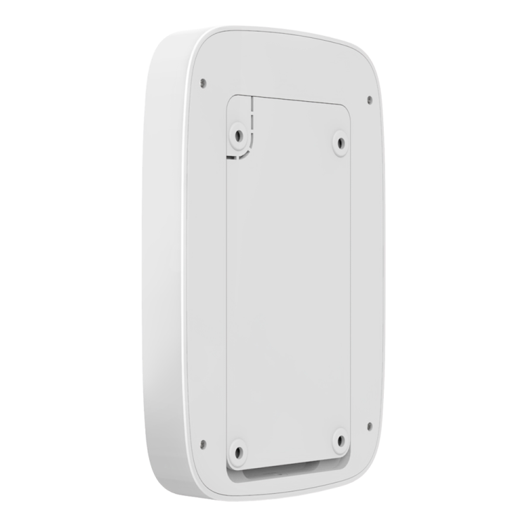 Teclado inalámbrico Ajax AJ-KEYPADPLUS-W - RFID, Jeweller, armado y desarmado, color blanco