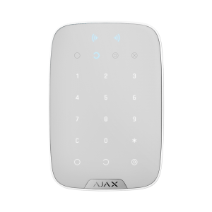 Teclado inalámbrico con lector RFID para central Ajax