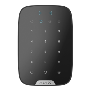 Teclado inalámbrico con lector RFID para central Ajax
