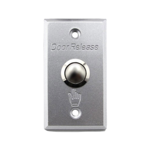 Botón pulsador metálico ZKTeco para apertura de puerta