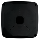 Caja de conexiones para cámaras domo - Plástico - 145 mm (diámetro base). Negro