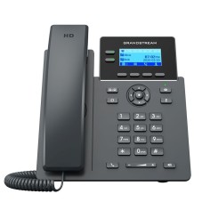 Teléfono IP WIFI  AC de 2 líneas, 2 cuentas SIP, x4 teclas XML programables, 132 x 48 (2.21 ) LCD display