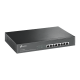 Switch de Sobremesa/ Rack de 8 puertos Gigabit con 8 puertos PoE+, 153W