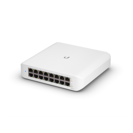 UniFi Switch 16 puertos GIGABIT, x8 puertos PoE, 45w