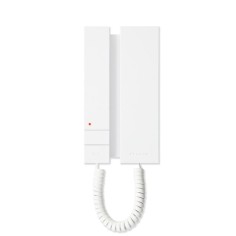 Telefonillo serie MINI, con 2 pulsadores, sistema simplebus 4+n. Compatible solo con audio