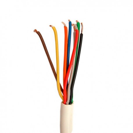 Cable trenzado con funda 6H  0,2mm  CCA/CPR  (precio por metros)