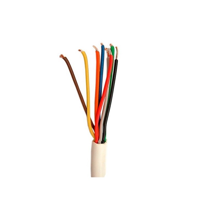 Cable trenzado con funda 12Hilos,   0,2mm  CCA/CPR