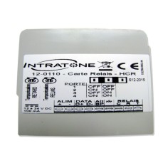 Tarjeta relés para extensión. Abre una puerta adicional.  INTRATONE 12-0110-SP