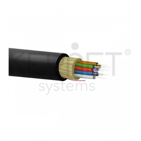 Cable 8F ajustada, multimodo OM4 CPR-B2ca,s2,d0,a1, LSZH, para interior/exterior. Bobina 4000mts/Corte