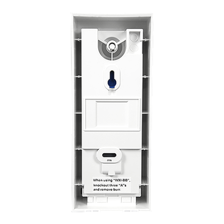 Detector de exterior gran amplitud angular