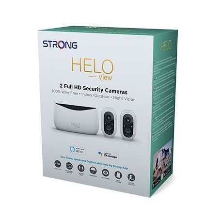 Kit 2 IP Wifi 1080p IR 10mts + NVR 4ch IP. Instalación sencilla