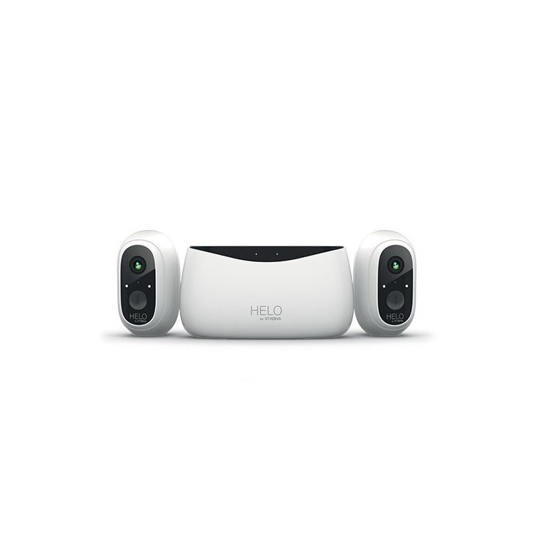 Kit 2 IP Wifi 1080p IR 10mts + NVR 4ch IP. Instalación sencilla