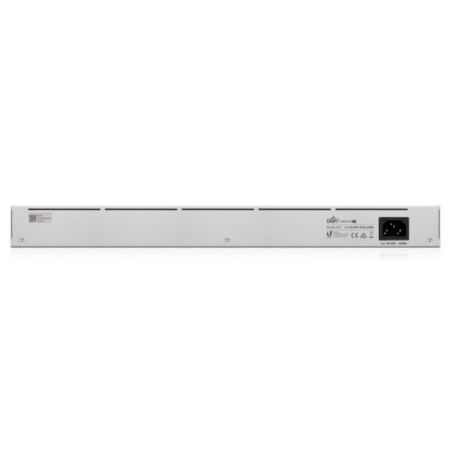 UniFi Switch 16 puertos GIGABIT (x8 POE+), 42W, 48V 802.3af/at y 2 puertos SFP fibra. RACK