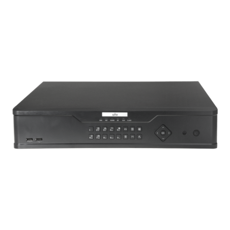 NVR 16ch IP hasta 12Mpx, 384Mbps, H.265+, 8 HDD