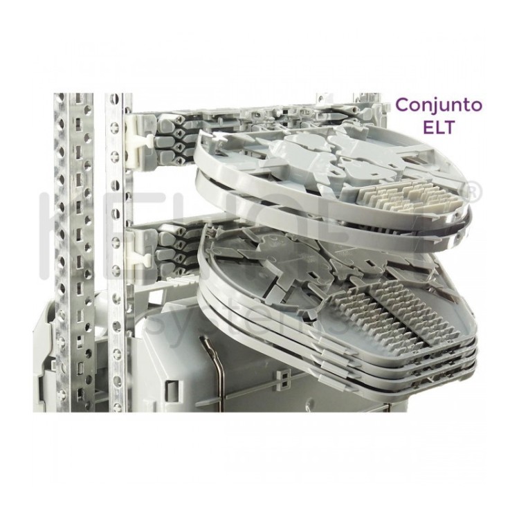 Torpedo para distribucion o Acometida Pared/Poste IP68, 6x12 portafusiones, hasta 144 fusiones. IP68, 65X396MM