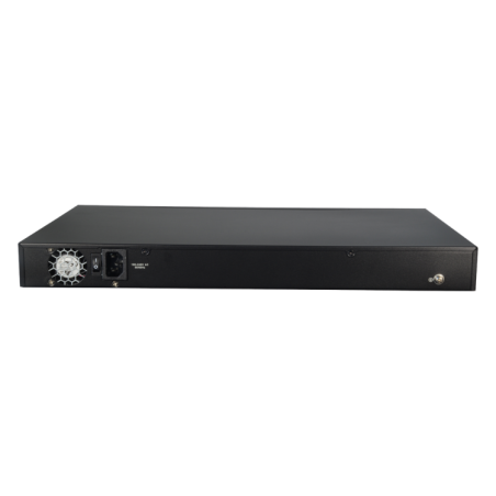 Switch de 24 puertos Gigabit POE 240W + x4 UPLINK Combo 10/100/1000. Hasta 250 metros Switch de 24 puertos Gigabit POE 240W + x4 UPLINK Combo 10/100/1000. Hasta 250 metros