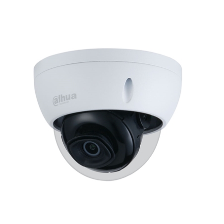 Cámara IP domo, 2Mpx, IR 30mts, fija 2.8mm, H264, PoE802.3af, IP67