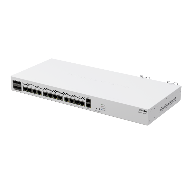 Cloud Core Router de 16 Núcleos a 2Ghz, 16GB RAM, x13 puertos Gb y x4 SFP+. Level 6. Rack