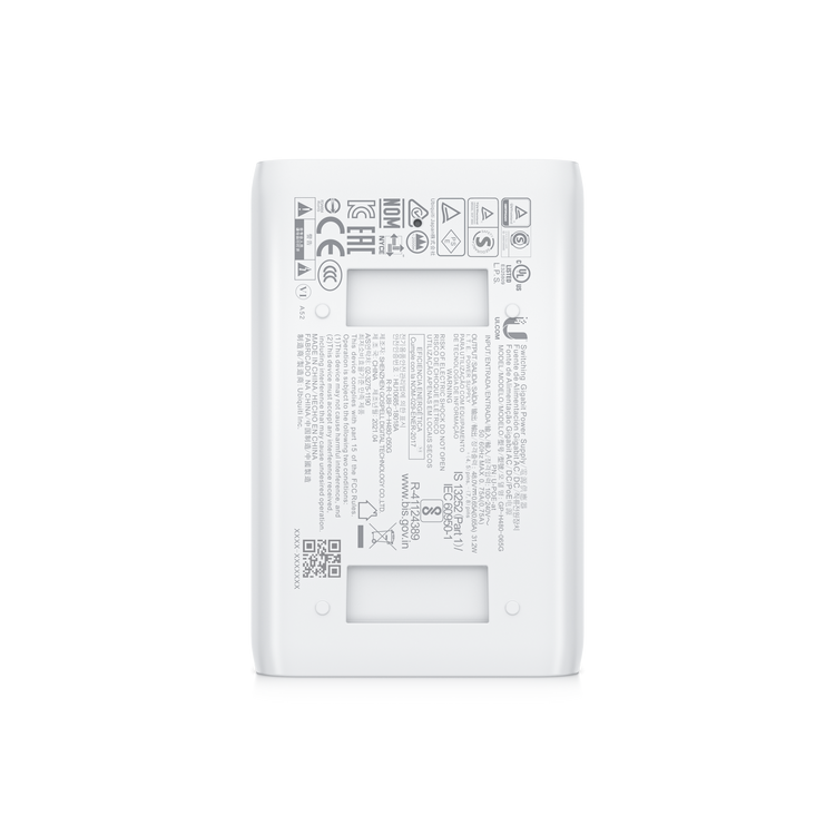 Adaptador PoE 48V, 30W, 0.65A. Gigabit