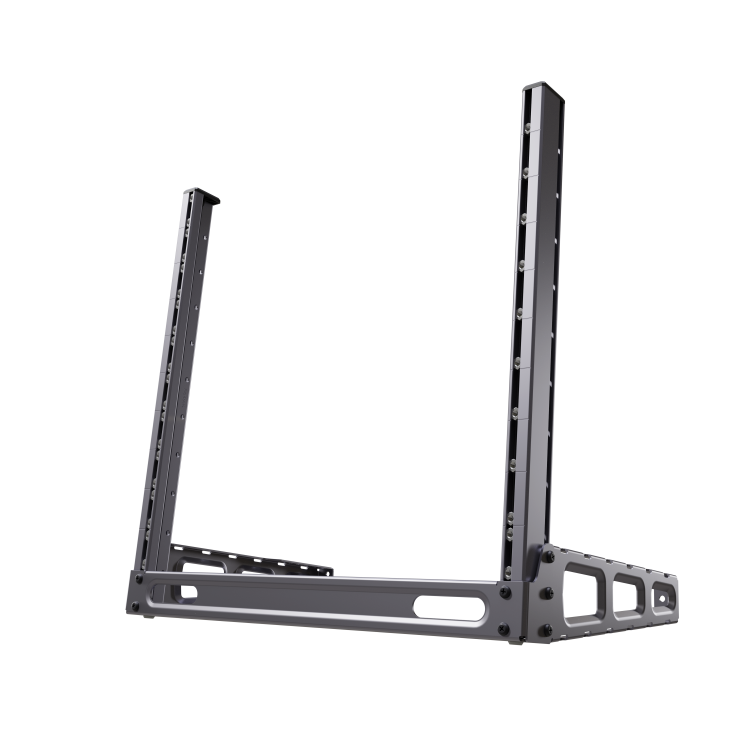 Kit montaje para rack 19" o para debajo de una mesa. Hasta x10 equipos Mikrotik o de terceros