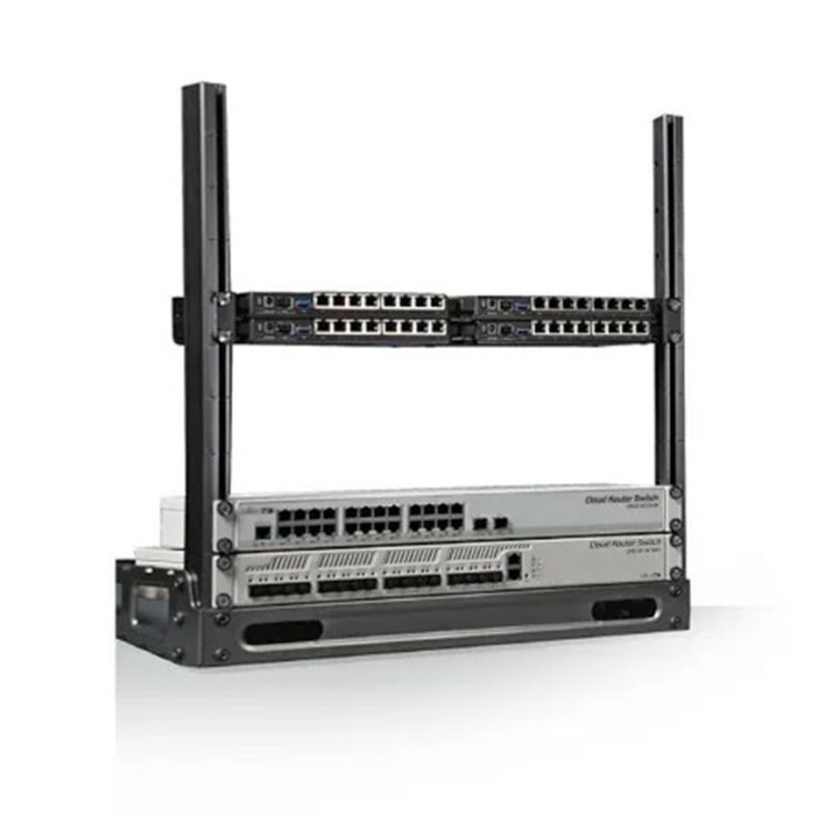 Kit montaje para rack 19" o para debajo de una mesa. Hasta x10 equipos Mikrotik o de terceros