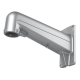 Soporte para domos motorizadas - Uso en pared - Apto para poste - Color gris (aleación de aluminio)