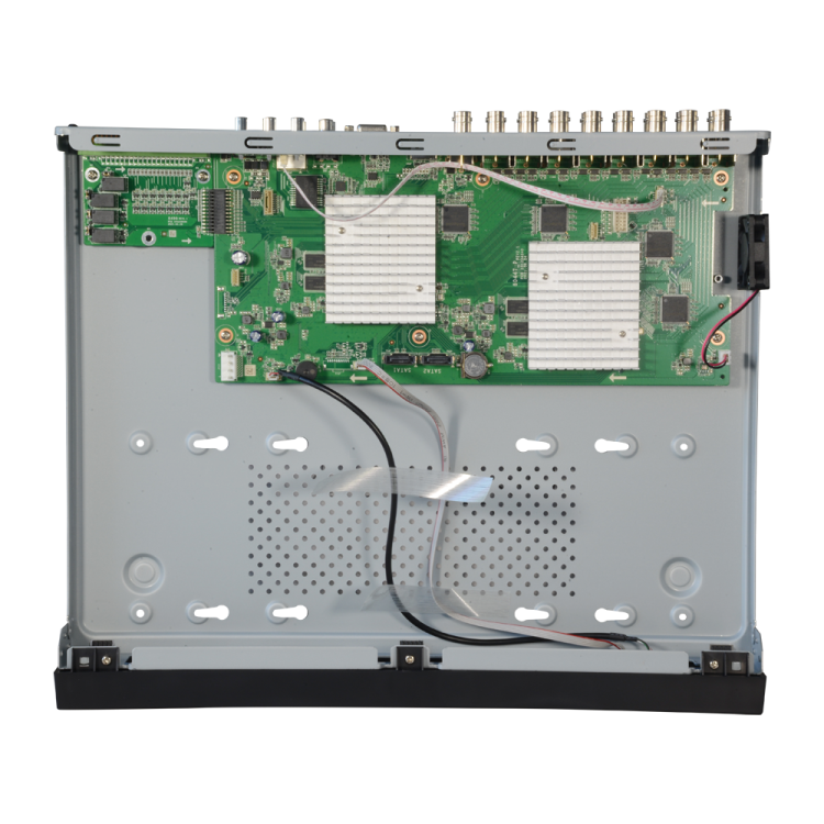 XVR 5 n1 de 16ch 8Mpx-n + 8 IP hasta 8Mpx. H.265PRO+, PTZ, alarmas, audio, 2 HDD