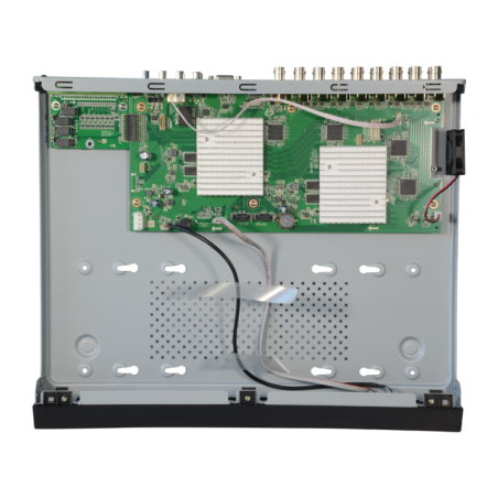 XVR 5 n1 de 16ch 8Mpx-n + 8 IP hasta 8Mpx. H.265PRO+, PTZ, alarmas, audio, 2 HDD