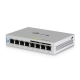 UnifiSwitch gestionable con 8 puertos Gb y 2 SFP 60W. POE+.Ubiquiti
