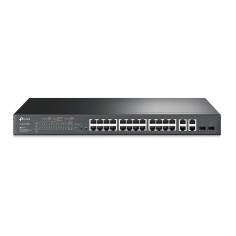 Switch Gestionable de 24 puertos 10/100/1000 PoE+, x2 Gb, x2 Combo, para rack 19"